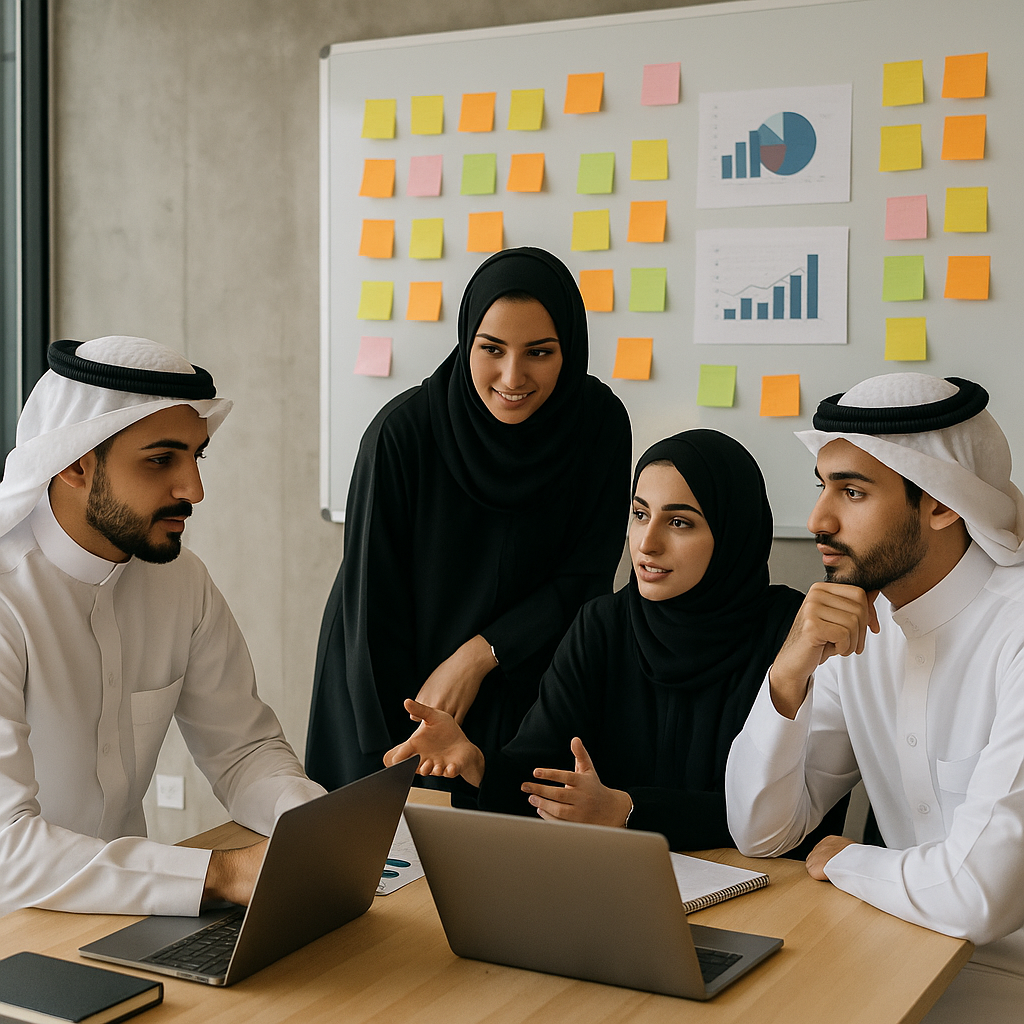 رواد أعمال سعوديون وإماراتيون يناقشون قرارات استثمارية مدعومة بتحليل اقتصادي – Investment Consulting in Saudi Arabia & Dubai.